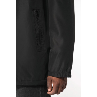 Parka with removable hood